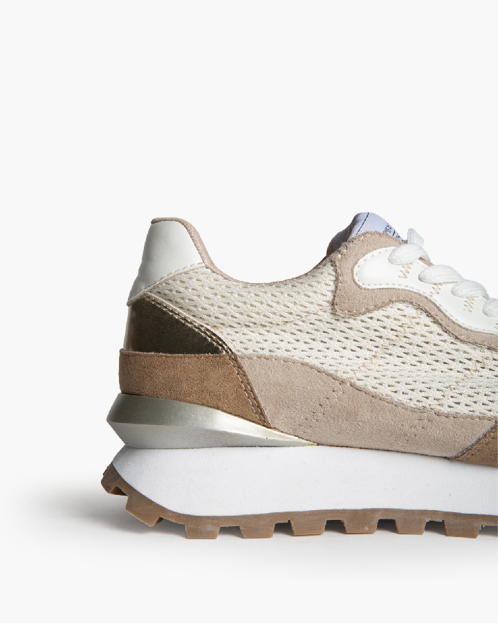 Deportivas M6085 Oro - Imagen 4