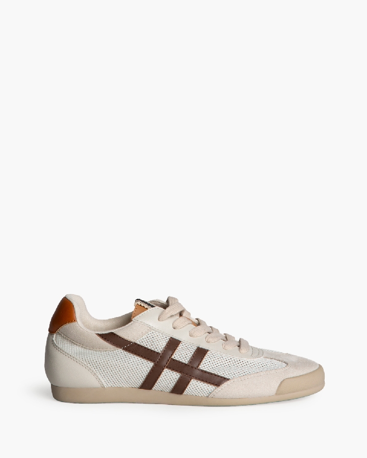 Deportivas M6035 Beige-Café