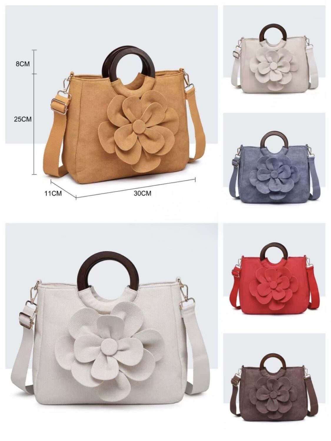 Bolso Flor Asa