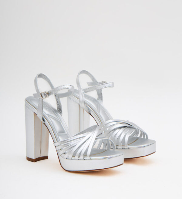 Alternative view of Sandalia Imperio Plata