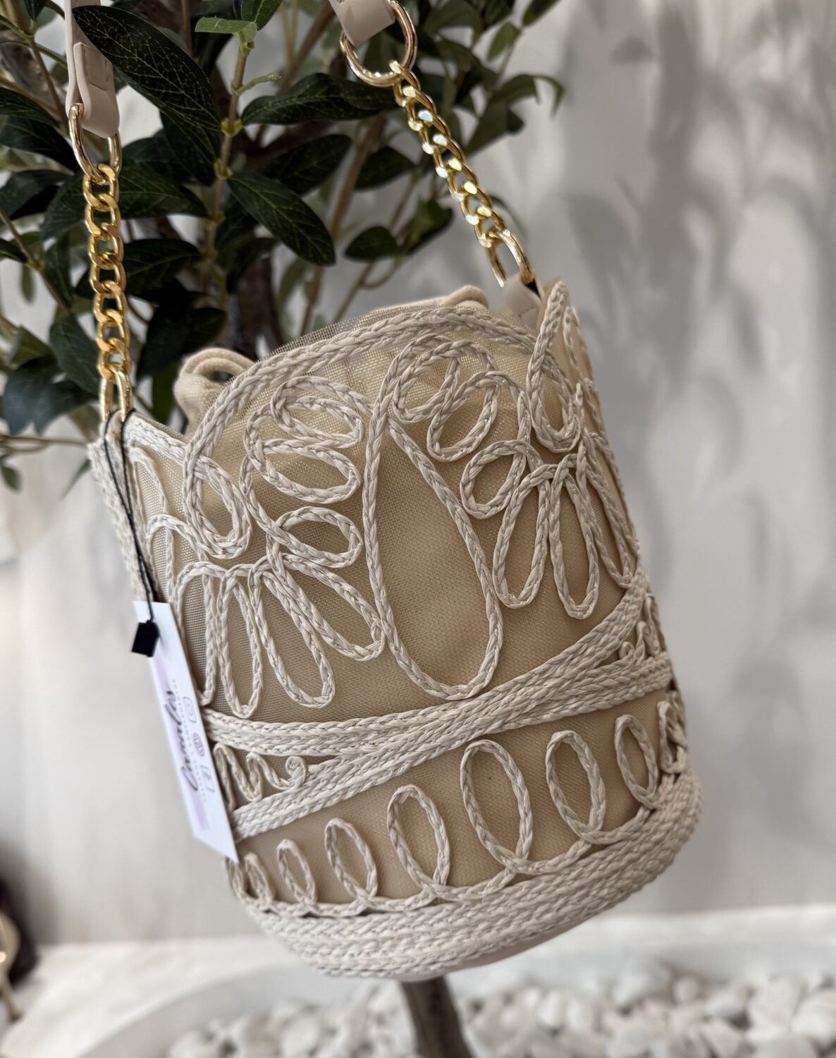 Bombonera Hien Beige