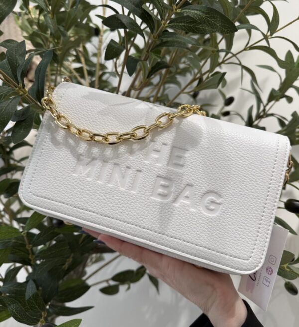 The Mini Bag Blanco