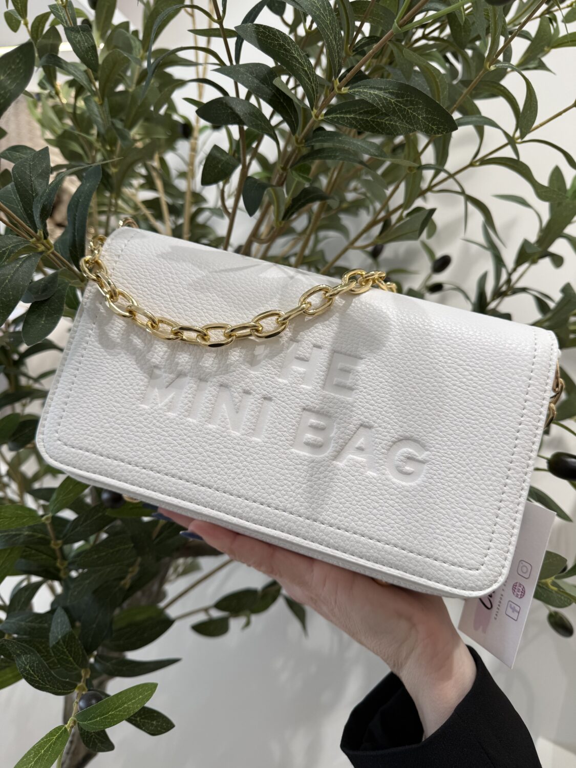 The Mini Bag Blanco