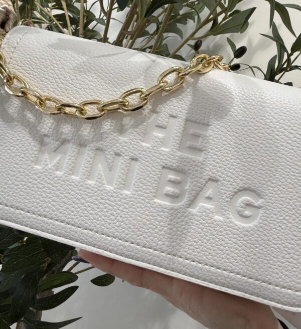 Alternative view of The Mini Bag Blanco