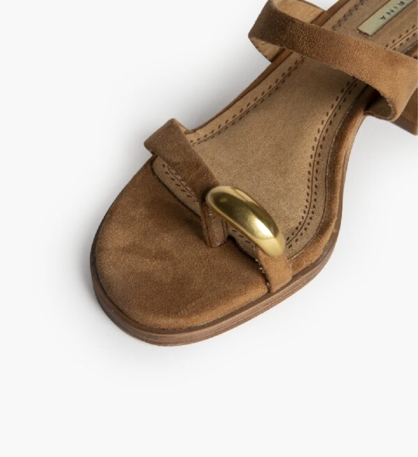 Alternative view of Sandalia M6323 Tacón Camel