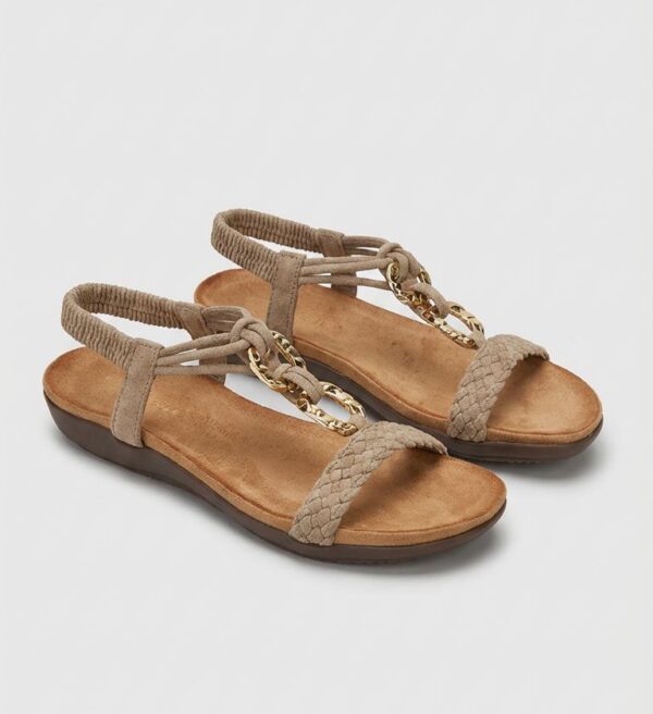 Alternative view of Sandalia Bona Taupe