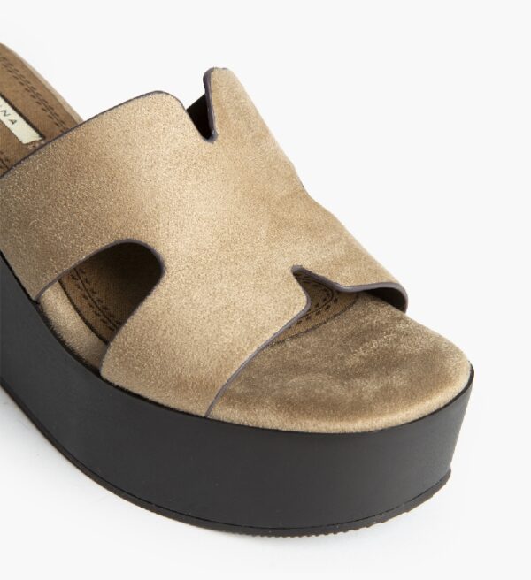 Alternative view of Sandalia M6371 Cuña Arena