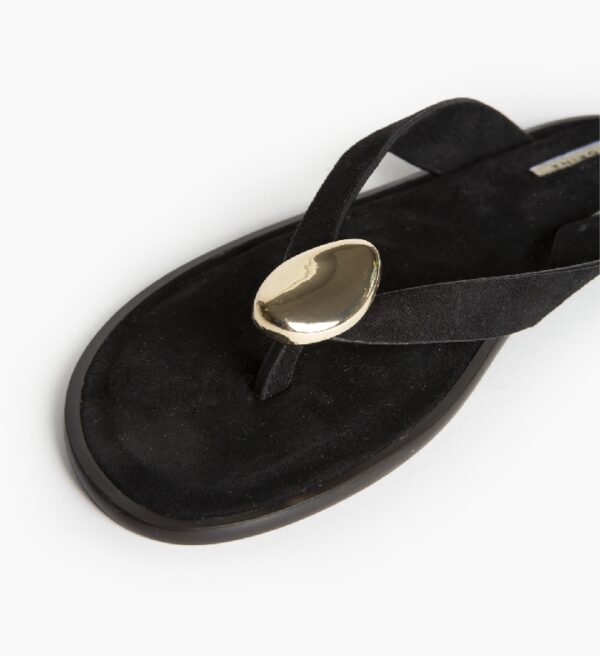 Alternative view of Sandalia M6445 Plana Negra