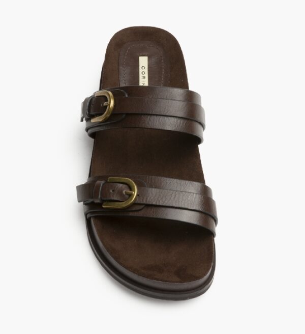 Alternative view of Sandalia M6415 Plana Café