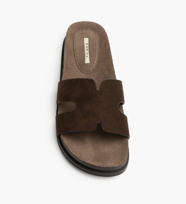 Alternative view of Sandalia M6414 Plana Café