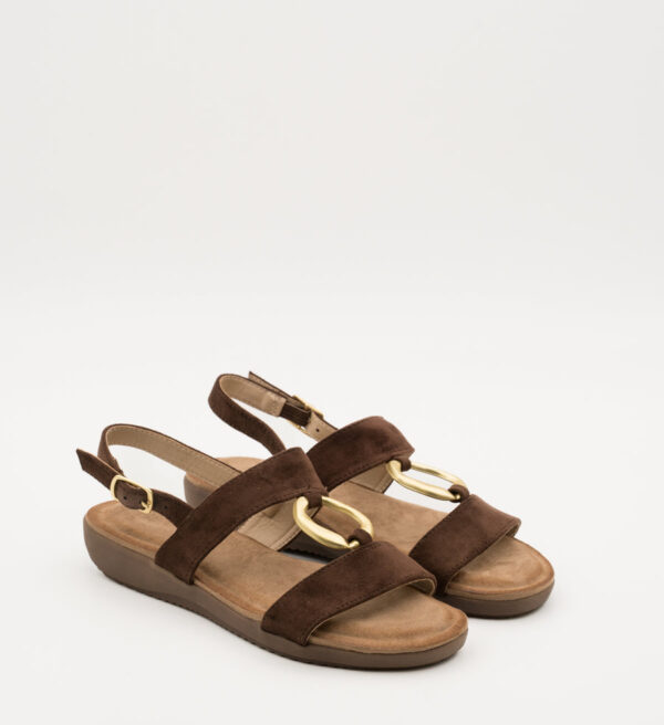 Alternative view of Sandalia Amon Marrón