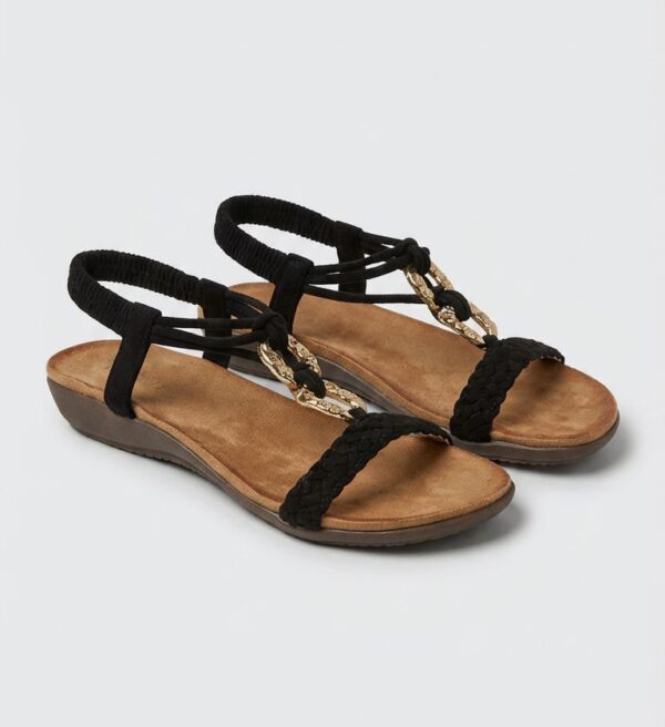 Alternative view of Sandalia Bona Negra