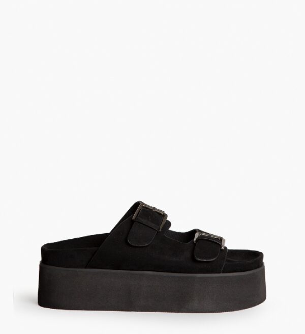 Sandalia Plataforma M6380 Negra