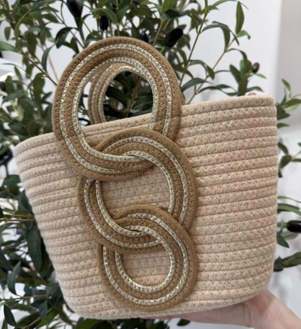 Cesta Kamo Beige