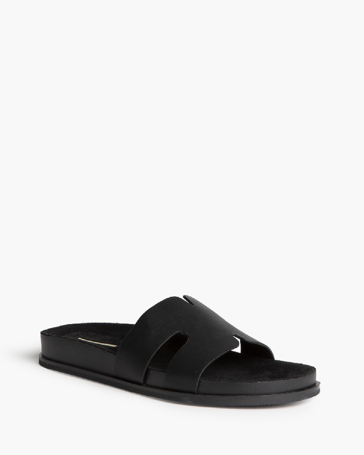 Sandalia M6413 Plana Negra - Imagen 3