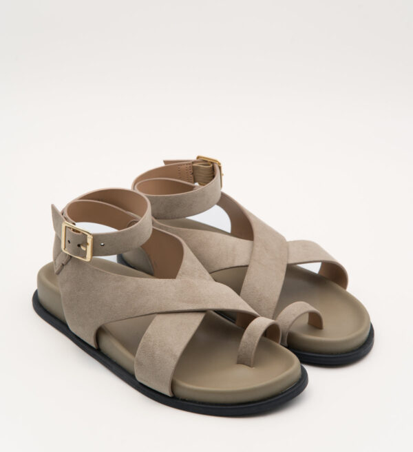 Alternative view of Sandalia Denia Taupe