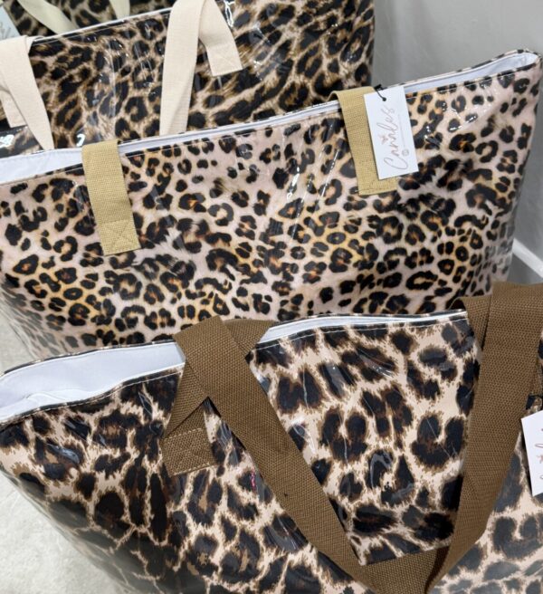 Bolsa Leopardo Plastificada