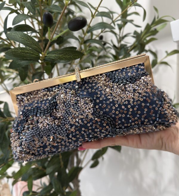 Bolso Prince Azul Gris