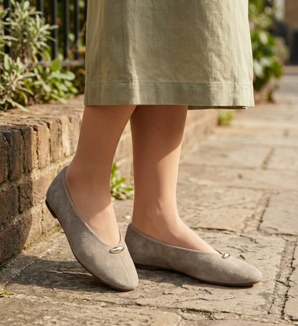 Bailarina Rase Beige