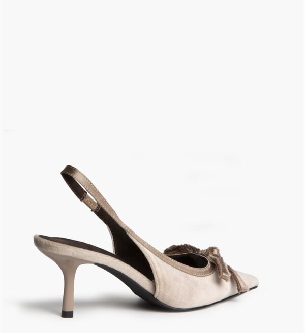 Alternative view of Zapato Lazo M6717 Taupe