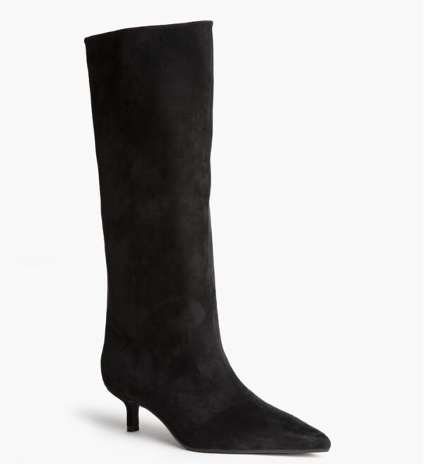 Alternative view of Bota M6894 Kitten Negra
