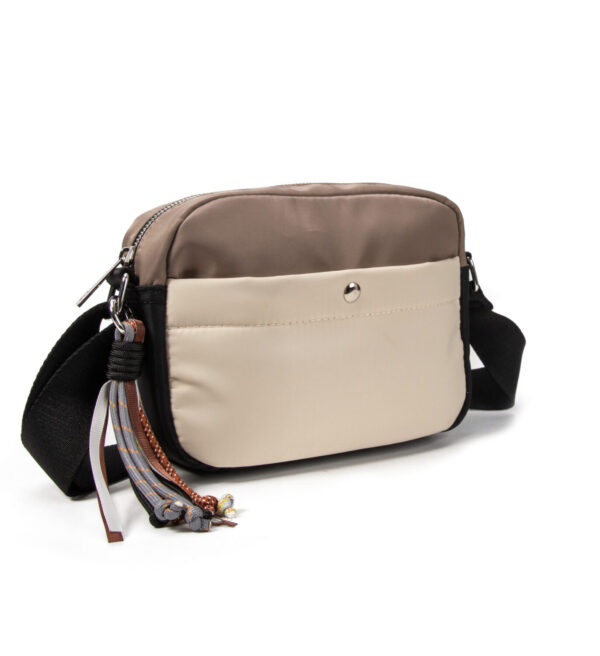 Bandolera Balo Taupe