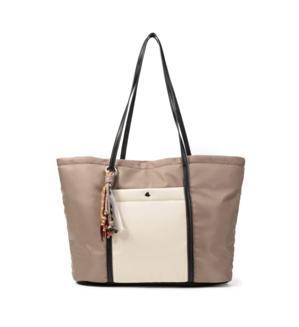 Bolso Balo Taupe