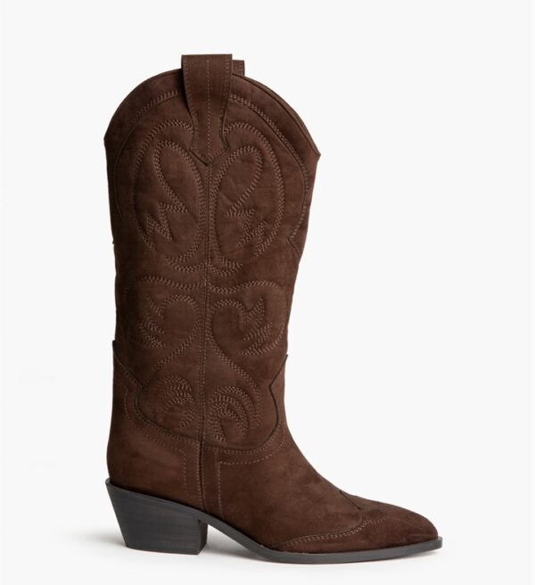 Bota Cowboy M6750 Café