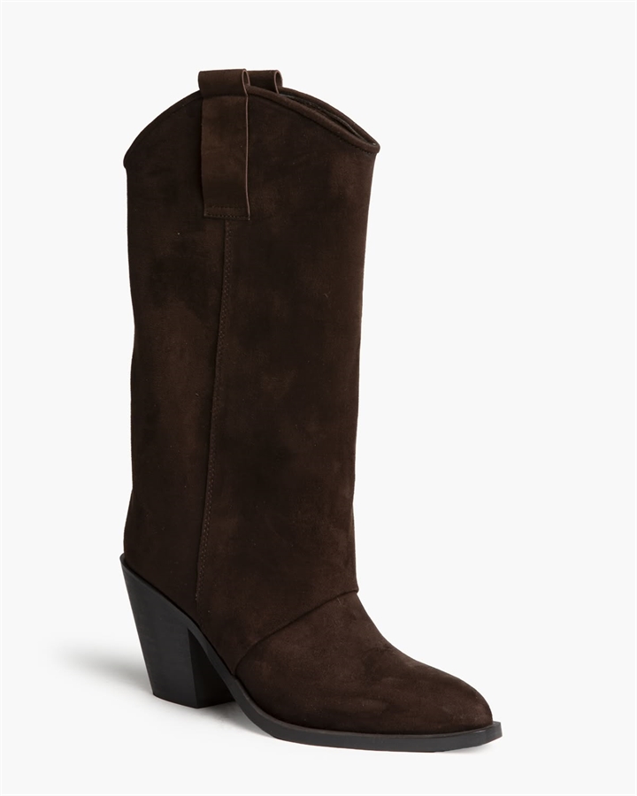 Bota Cowboy M6781 Café - Imagen 2