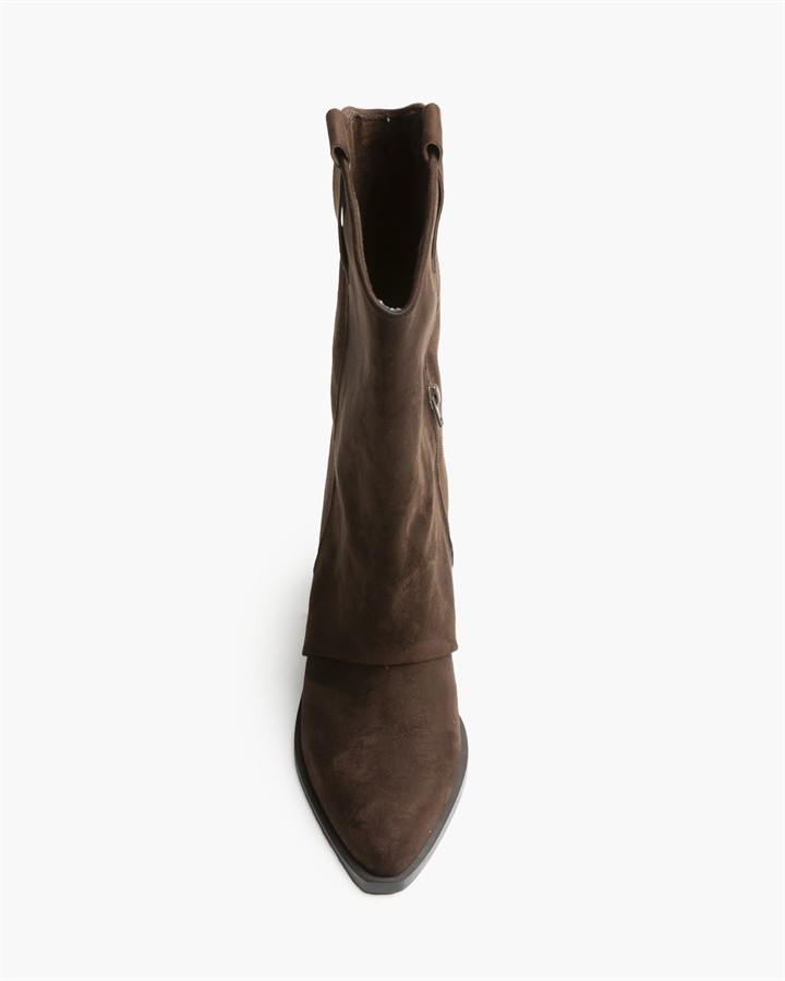 Bota Cowboy M6781 Café - Imagen 4