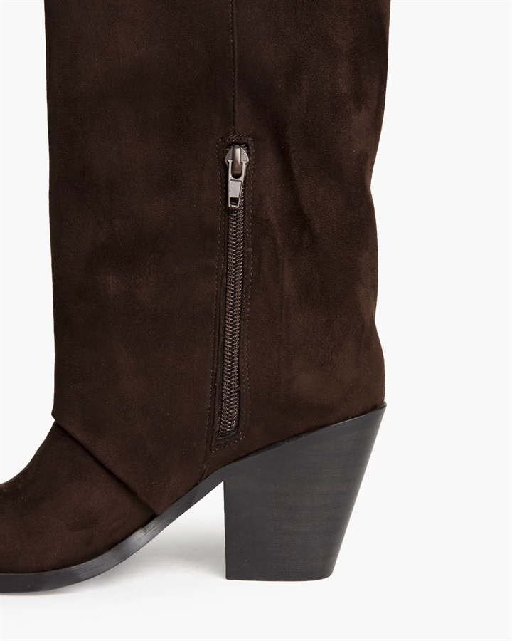 Bota Cowboy M6781 Café - Imagen 3
